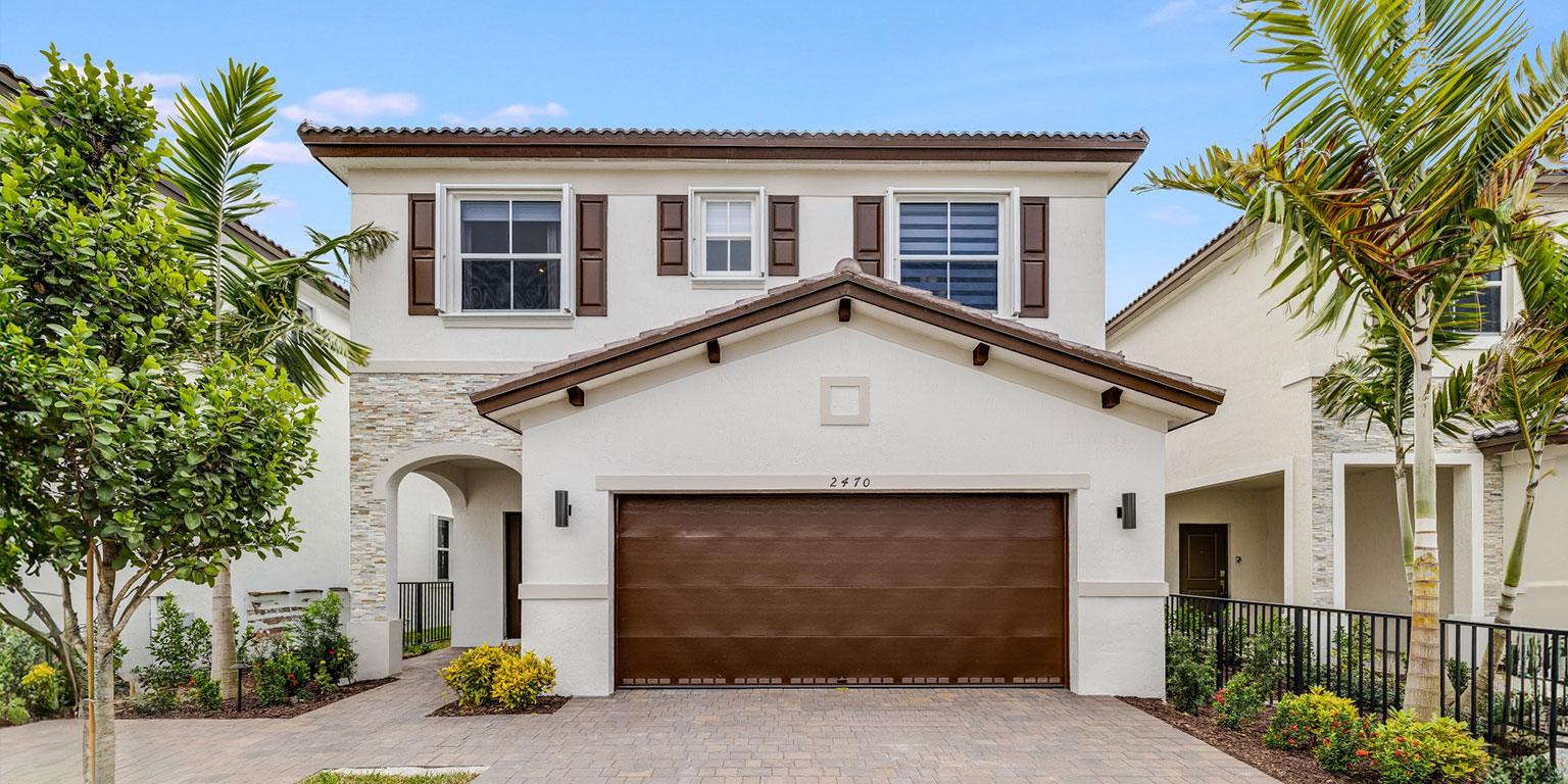New South Florida single-family homes